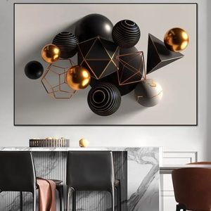 Modern Geometric Abstract Painting